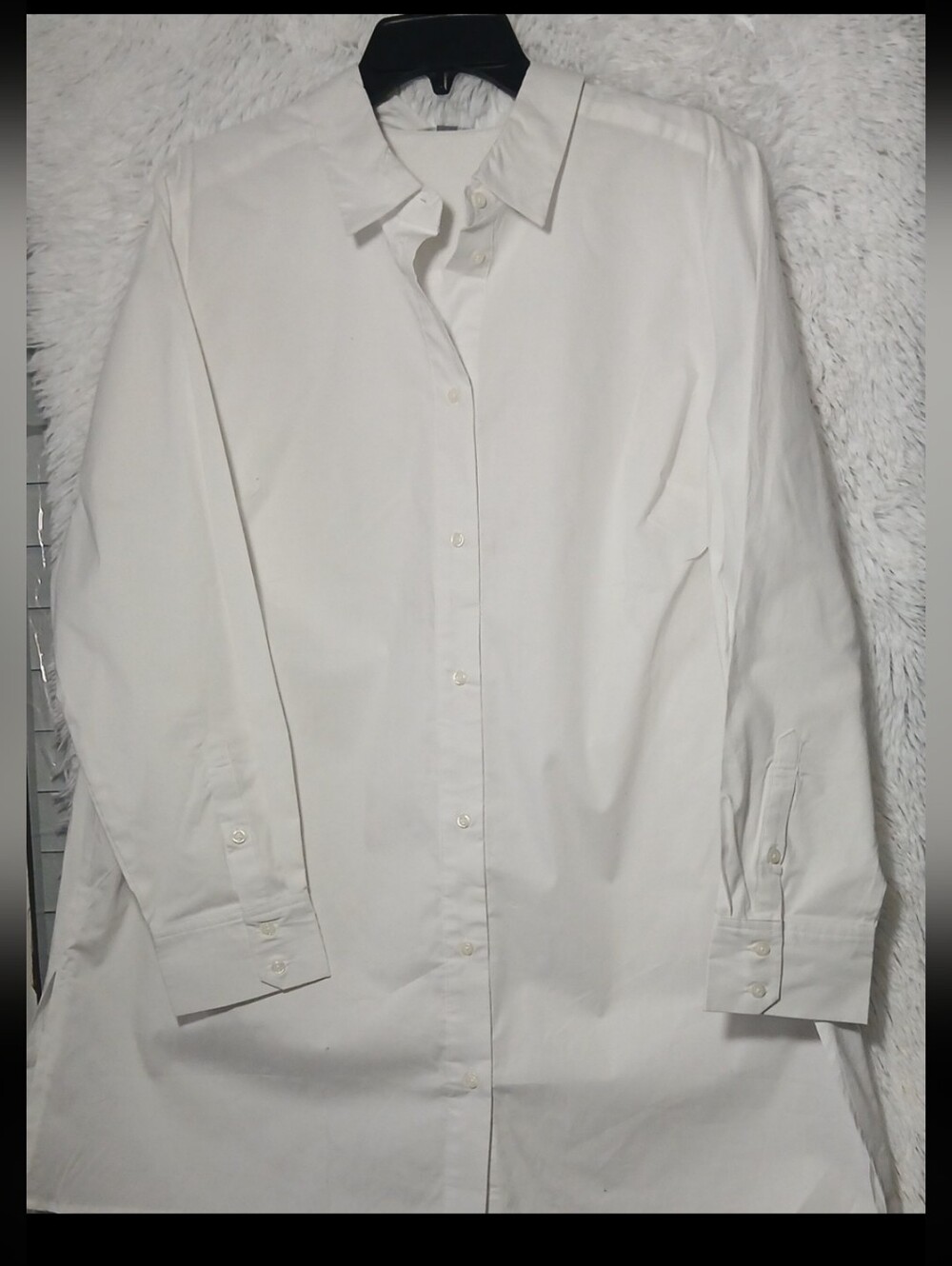 Jessica london button front white dress shirt size 20W